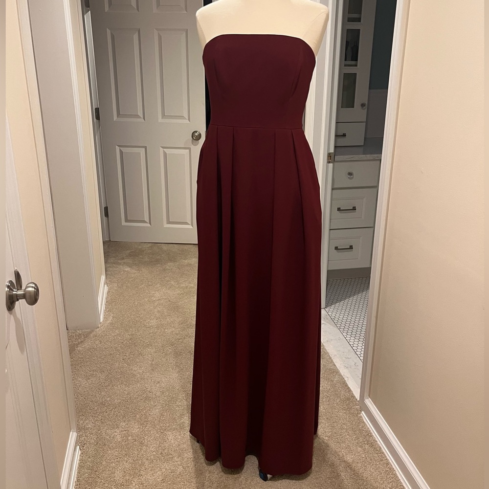 NWT Dessy Collection Crepe Dress Size 10